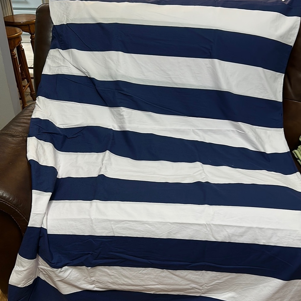 Blue Stripe duvet cover